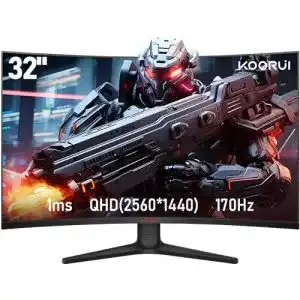 32 zoll gaming monitor koorui 32 zoll curved ultrawide gaming