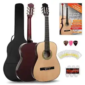 7 8 gitarre classic cantabile as 851 7 8 konzertgitarre starter set