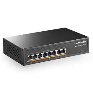 8 port switch mokerlink 8 port gigabit poe switch 8 poe ports