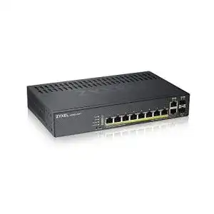 8 port switch zyxel gigabit ethernet smart managed poe switch