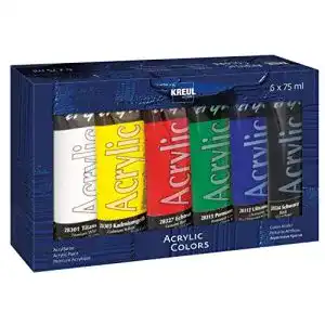 Acrylfarben kreul 28260 el greco 6 x 75 ml glaenzend