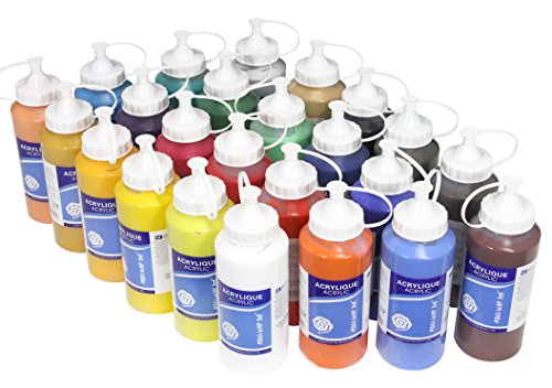 Acrylfarben Paintersisters ® 24 x Set je 500 ml