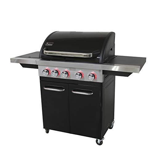 Activa-Gasgrill ACTIVA 4 Brenner Gasgrill “Black Star 500”