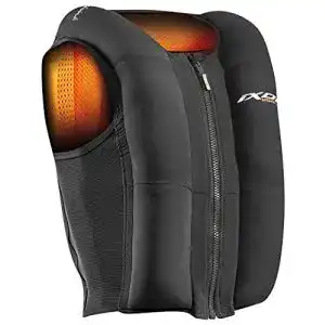 Airbag weste shark ixon motorrad airbagweste schwarz orange