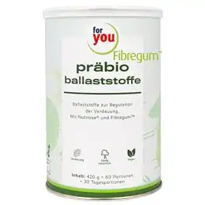 Akazienfaser for you praebio ballaststoffe 420g 60 portionen