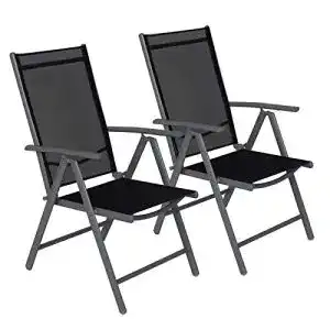 Alu klappsessel cclife balkonstuehle alu gartenstuhl balkonstuhl