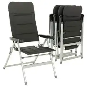 Alu klappsessel nexos trading 4er set premium relax stuhl