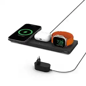 Apple watch ladestation belkin magsafe drahtlose 3 in 1