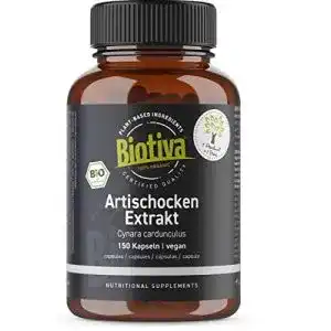 Artischocken kapseln biotiva artischocken extrakt bio 150 kapseln