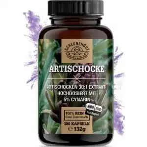 Artischocken kapseln scheunengut artischockenextrakt 2400mg