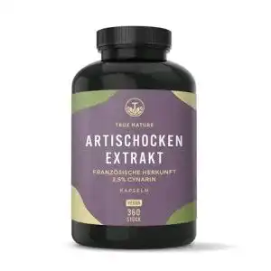 Artischocken kapseln true nature artischockenextrakt