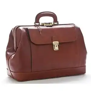 Arzttasche dd firenze dd classic made in italy mogano opaco