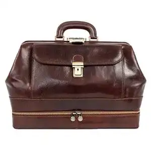 Arzttasche time resistance leder arztkoffer doktortasche