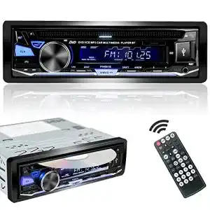 Autoradio mit cd hengweili dvd player bluetooth usb1 din rds