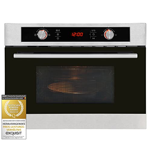 Backofen mit Mikrowelle Exquisit 0910088 EBM 4544 HI