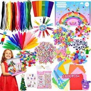 Bastelset formizon 1600pcs kreative fuer kinder basteln