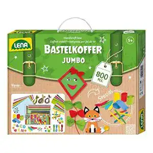 Bastelset lena 42629 bastelkoffer mit vielfaeltigem material