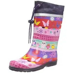 Beck gummistiefel beck maedchen uil gummistiefel mehrfarbig