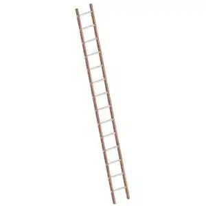Bibliotheksleiter layher 1029014 verbundanlegeleiter 14 sprossen
