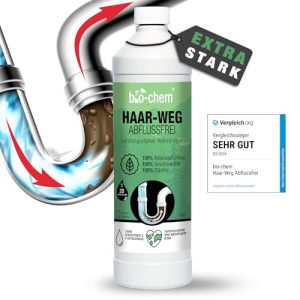 Bio-Abflussreiniger bio-chem Haar-Weg Abflussfrei, Abflussreiniger