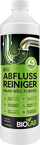 Bio-Abflussreiniger BIOLAB Abflussreiniger (1000 ml) Rohrreiniger