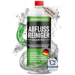 Bio-Abflussreiniger SauberWerk ® Profi Abflussreiniger