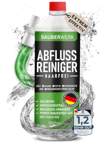 Bio-Abflussreiniger SauberWerk ® Profi Abflussreiniger