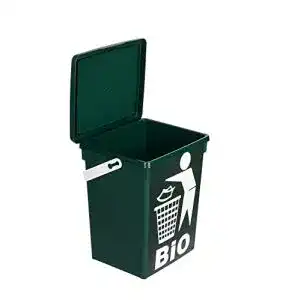 Biomuelleimer bigdean 5l biomuell behaelter mit deckel gruen