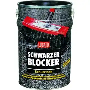 Bitumen dickbeschichtung lugato schwarzer blocker schutzlack