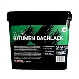 Bitumen dickbeschichtung worq pro worq 10l bitumen dachlack