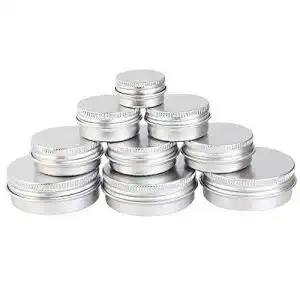Blechdose decareta 24 stuecke doeschen aluminium tiegel