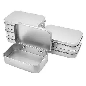 Blechdose westkaiba 6er klein leer metall tragbar