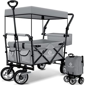 Bollerwagen mit Dach KESSER ® Bollerwagen faltbar GT9000