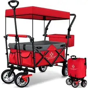 Bollerwagen mit dach kesser bollerwagen faltbar gt9000