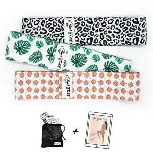 Booty band gym juicy booty bands fabric resistance