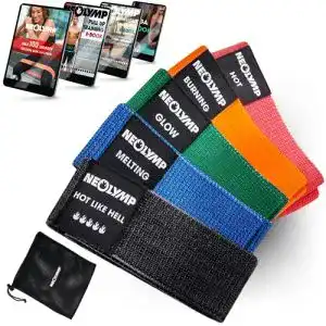 Booty band neolymp kurze fitnessbaender stoff