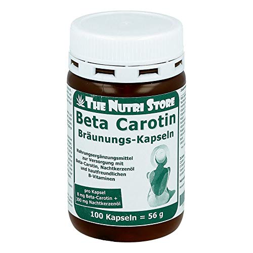 Bräunungskapseln Hirundo Products Beta-Carotin Kapseln 8 mg