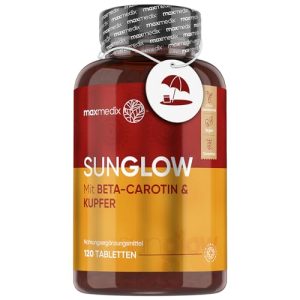 Bräunungskapseln maxmedix Sunglow Beta Carotin Komplex