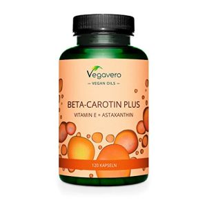 Bräunungskapseln Vegavero Beta Carotin mit Astaxanthin