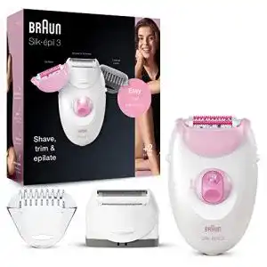 Braun haarentferner braun silk epil 3 beauty set epilierer damen