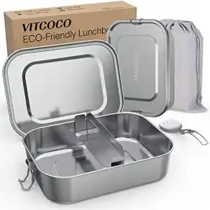 Brotdose metall vitcoco brotdose edelstahl mit faechern
