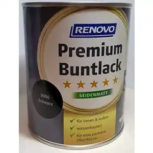 Buntlack eigenmarke 125 ml renovo premium seidenmatt