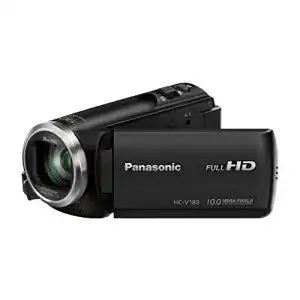 Camcorder panasonic hc v180eg k full hd 1 5 8 zoll sensor