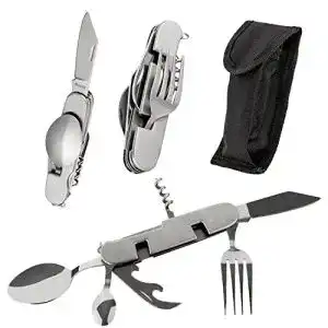 Campingbesteck camp active campactive 6in1 klappbesteck