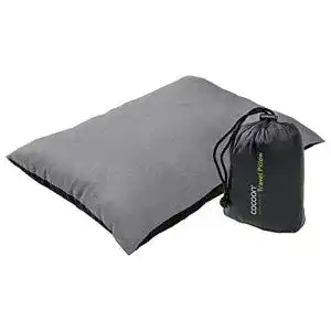 Campingkissen cocoon mikrofaser reisekissen schwarz 11x15 5