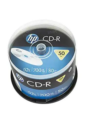 CD-R Hewlett-Packard CRE00017 Rohling 700 MB 50 Stück Spindel