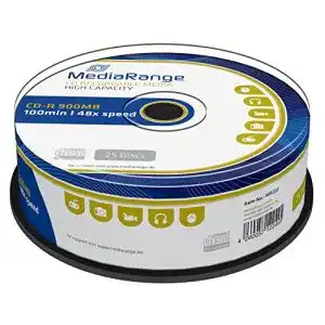 Cd r mediarange 900mb100min 48 fache schreibgeschwindigkeit