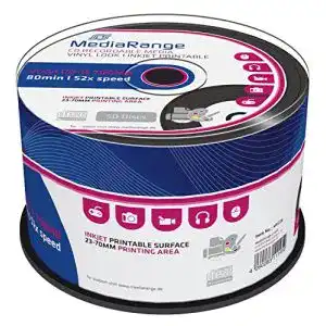 Cd r mediarange vinyl 700mb80min
