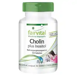 Cholin fairvital bitartrat plus inositol 100 tabletten