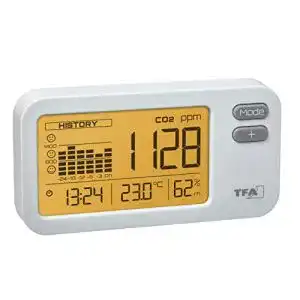 Co2 melder tfa dostmann co2 monitor airco2ntrol coach